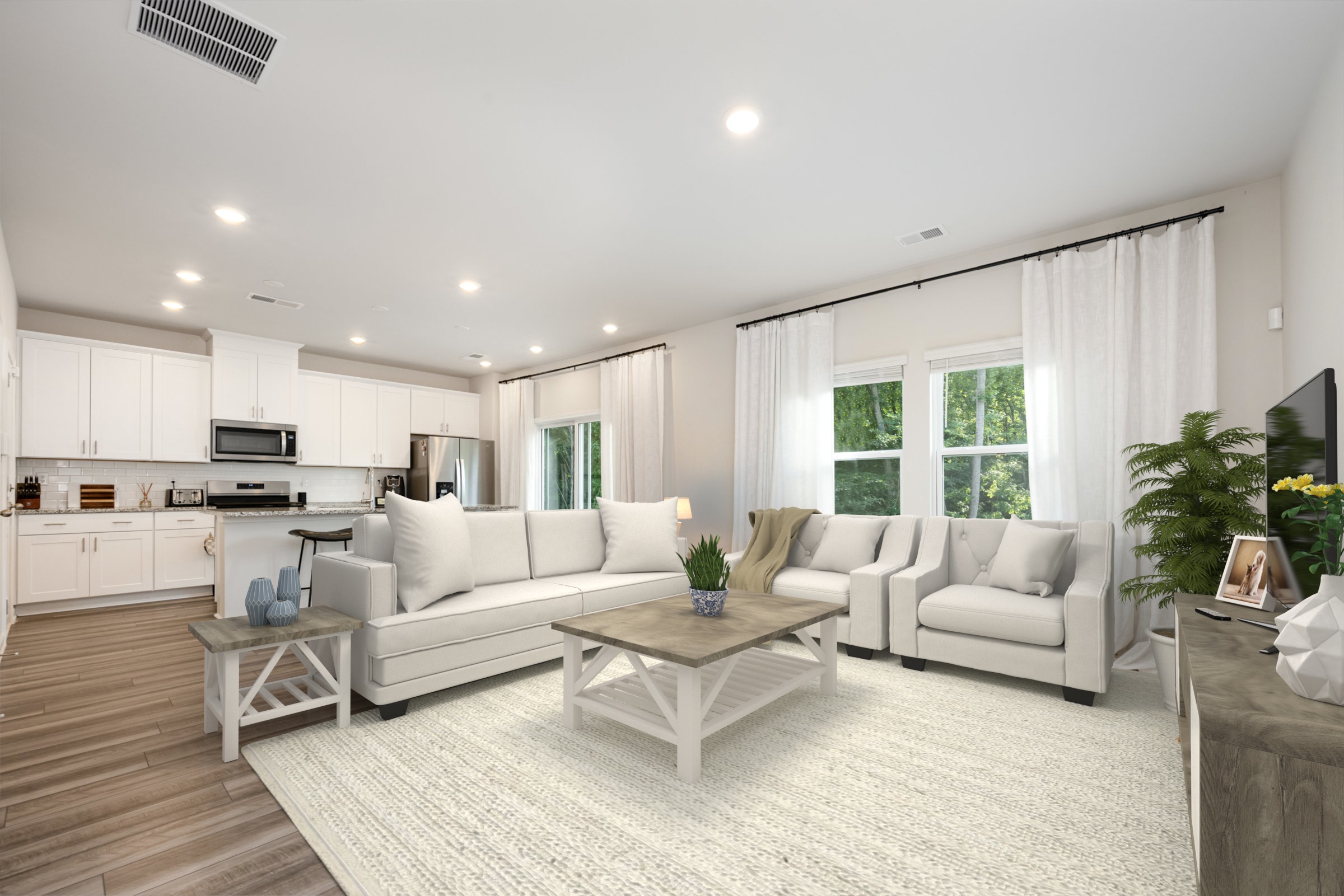 Open concept living!